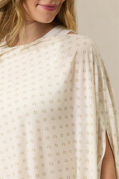 Bleu Toile Nursing Cover