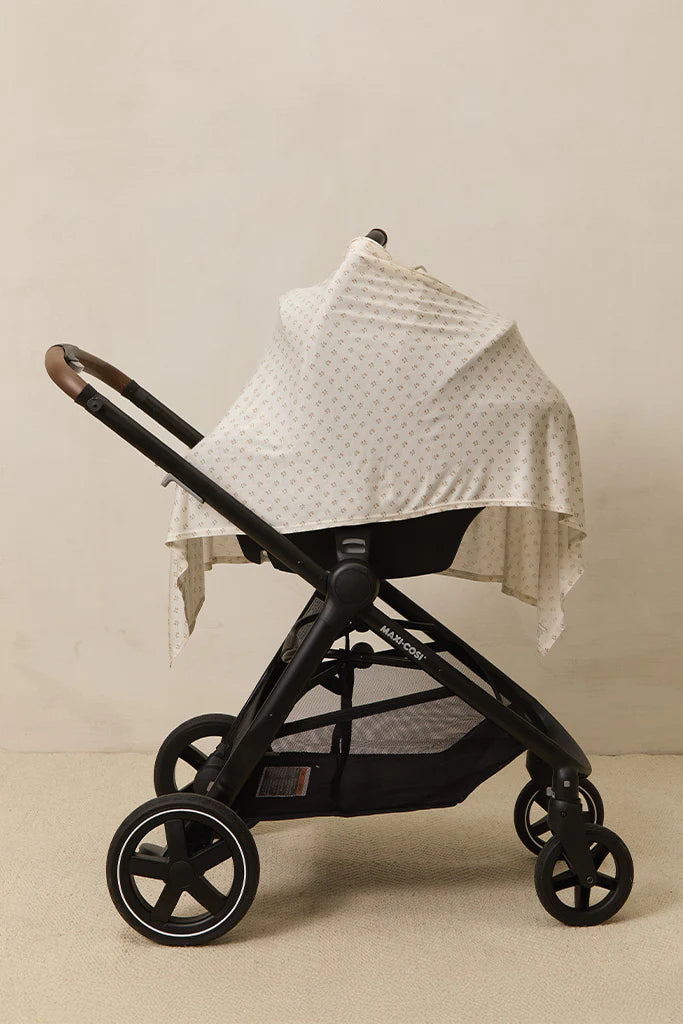 Bleu Toile Nursing Cover