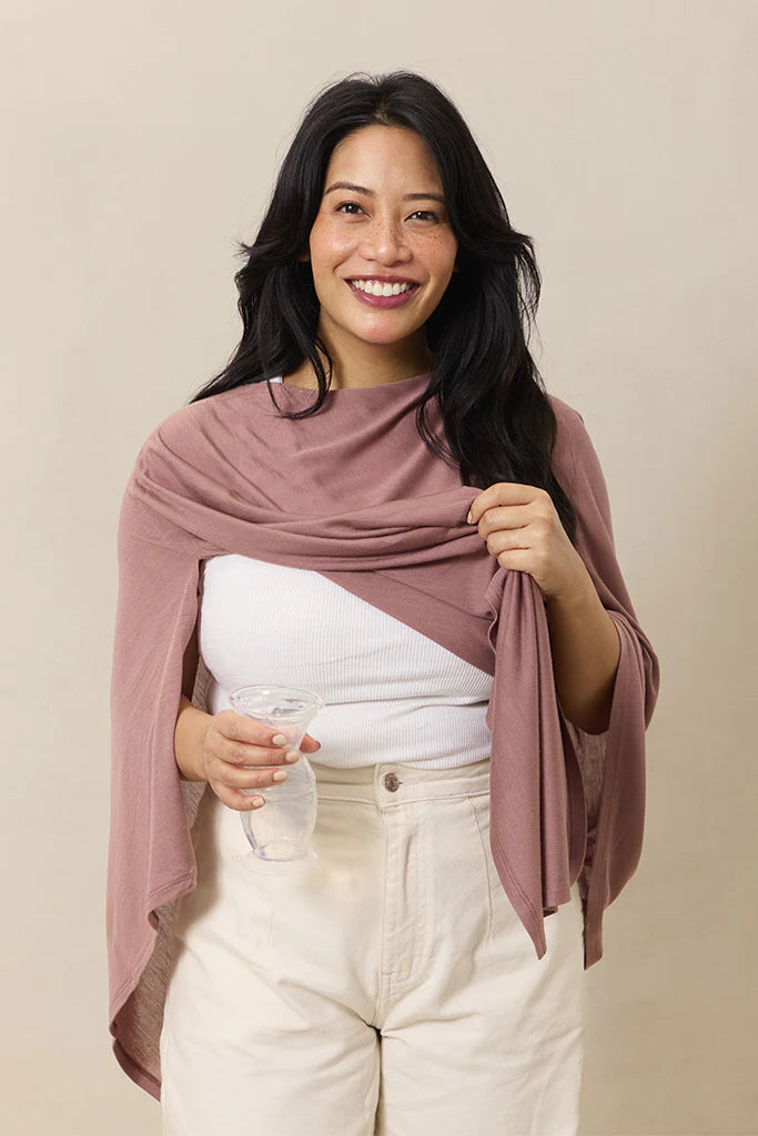 Bleu Toile Nursing Cover