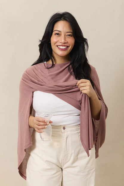 Bleu Toile Nursing Cover