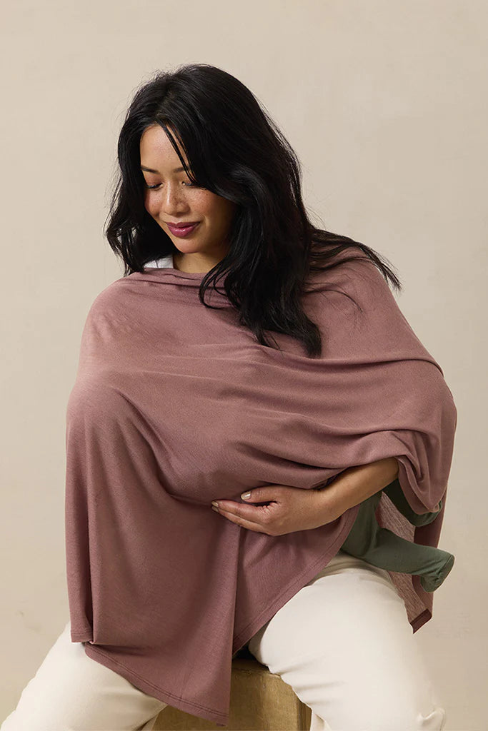 Bleu Toile Nursing Cover