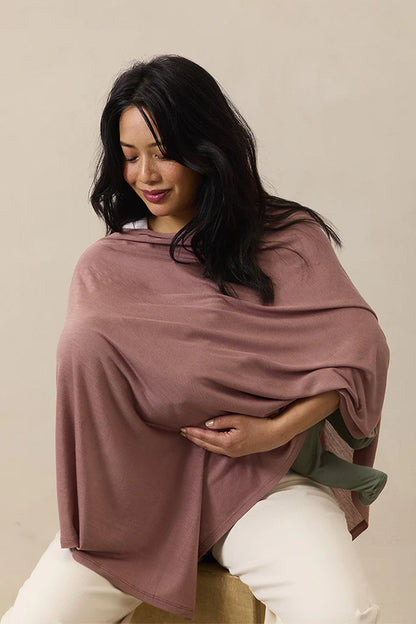 Bleu Toile Nursing Cover