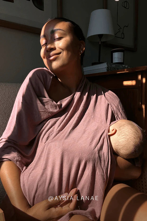 Bleu Toile Nursing Cover