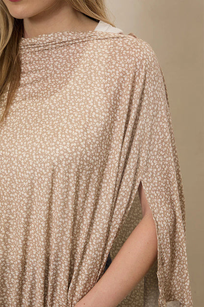 Bleu Toile Nursing Cover