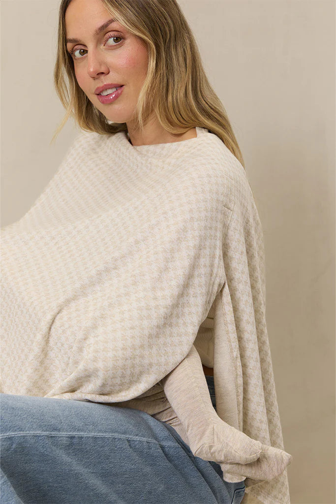 Bleu Toile Nursing Cover