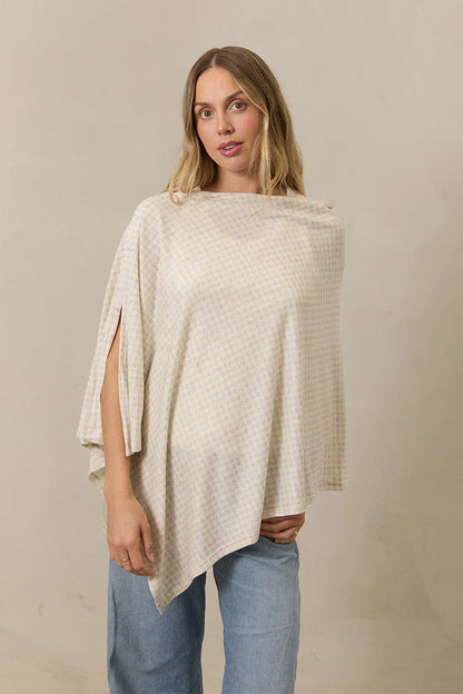 Bleu Toile Nursing Cover