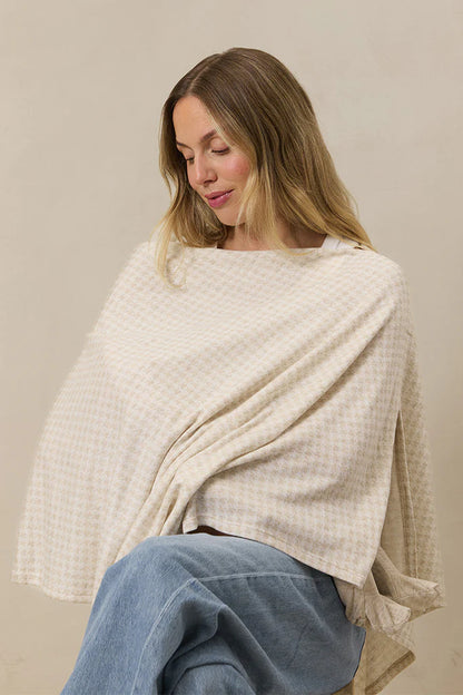 Bleu Toile Nursing Cover