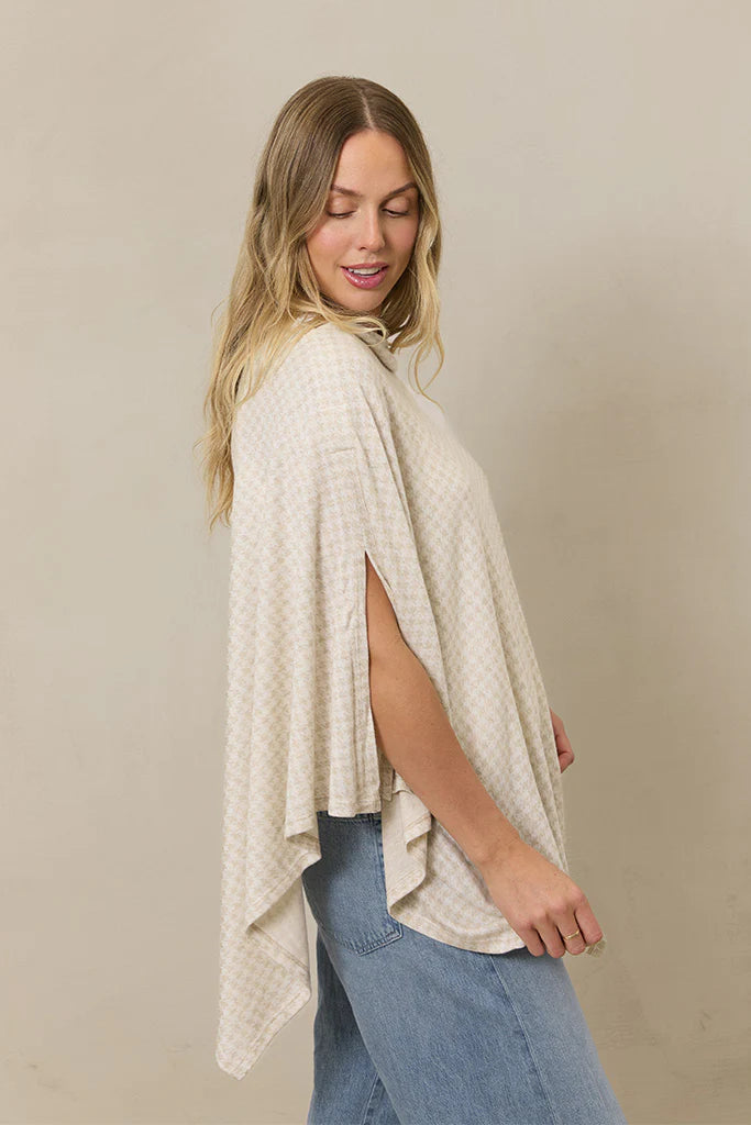 Bleu Toile Nursing Cover