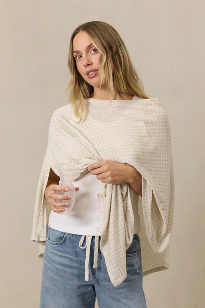 Bleu Toile Nursing Cover