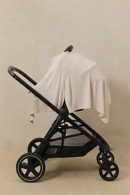 Bleu Toile Nursing Cover