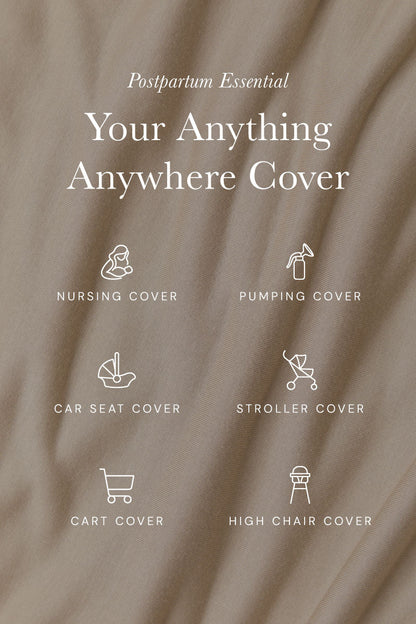 Bleu Toile Nursing Cover