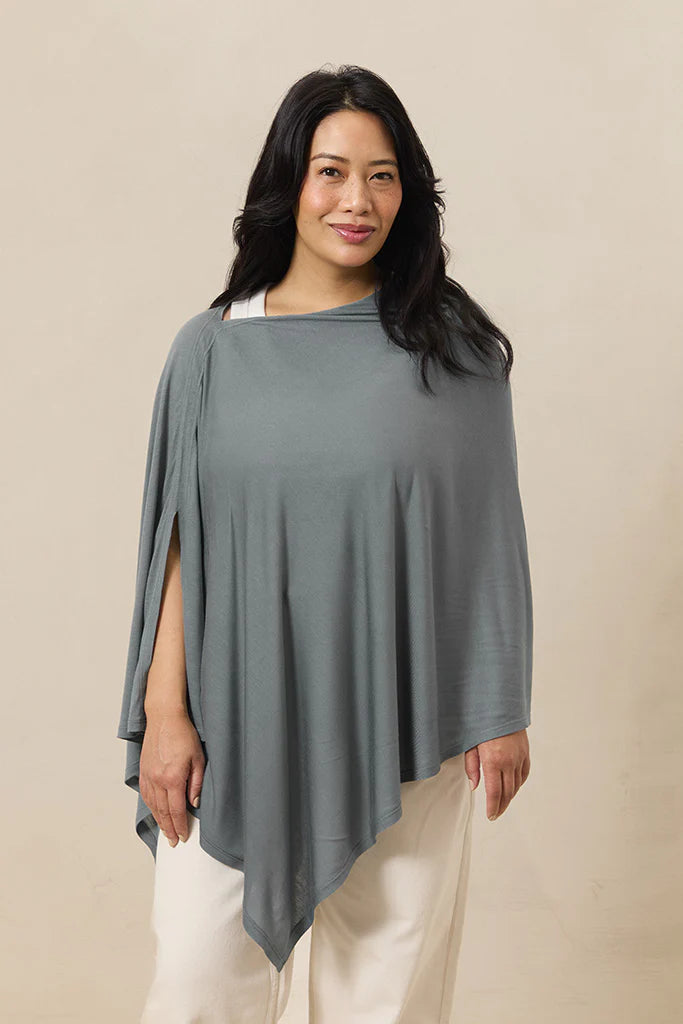 Bleu Toile Nursing Cover