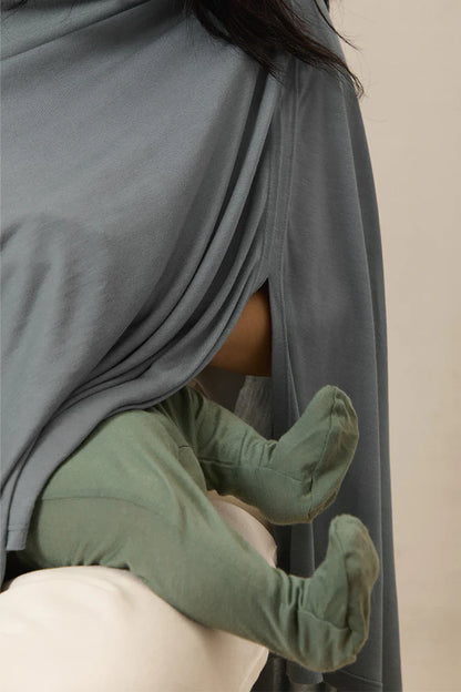 Bleu Toile Nursing Cover