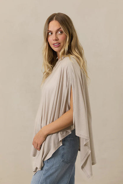 Bleu Toile Nursing Cover