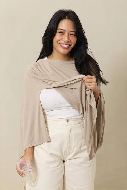 Bleu Toile Nursing Cover