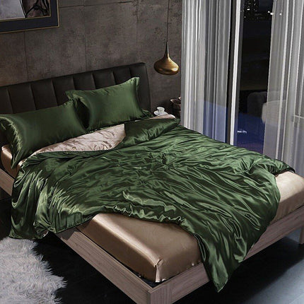 ZijdeEssentie Luxe Bedtextiel Set - Ultiem Comfort & Elegantie