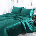 Oceaan Groen / 120x200cm 4-delige set / Hoeslaken